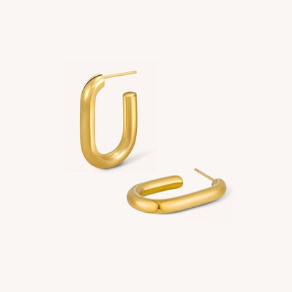 Aveline - Oval Hoops