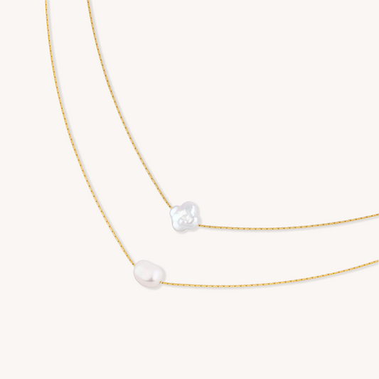 Everyday Pearl Necklaces Set