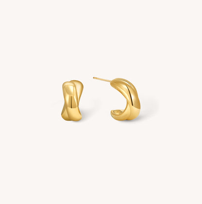 Tania - Twisted Hoops