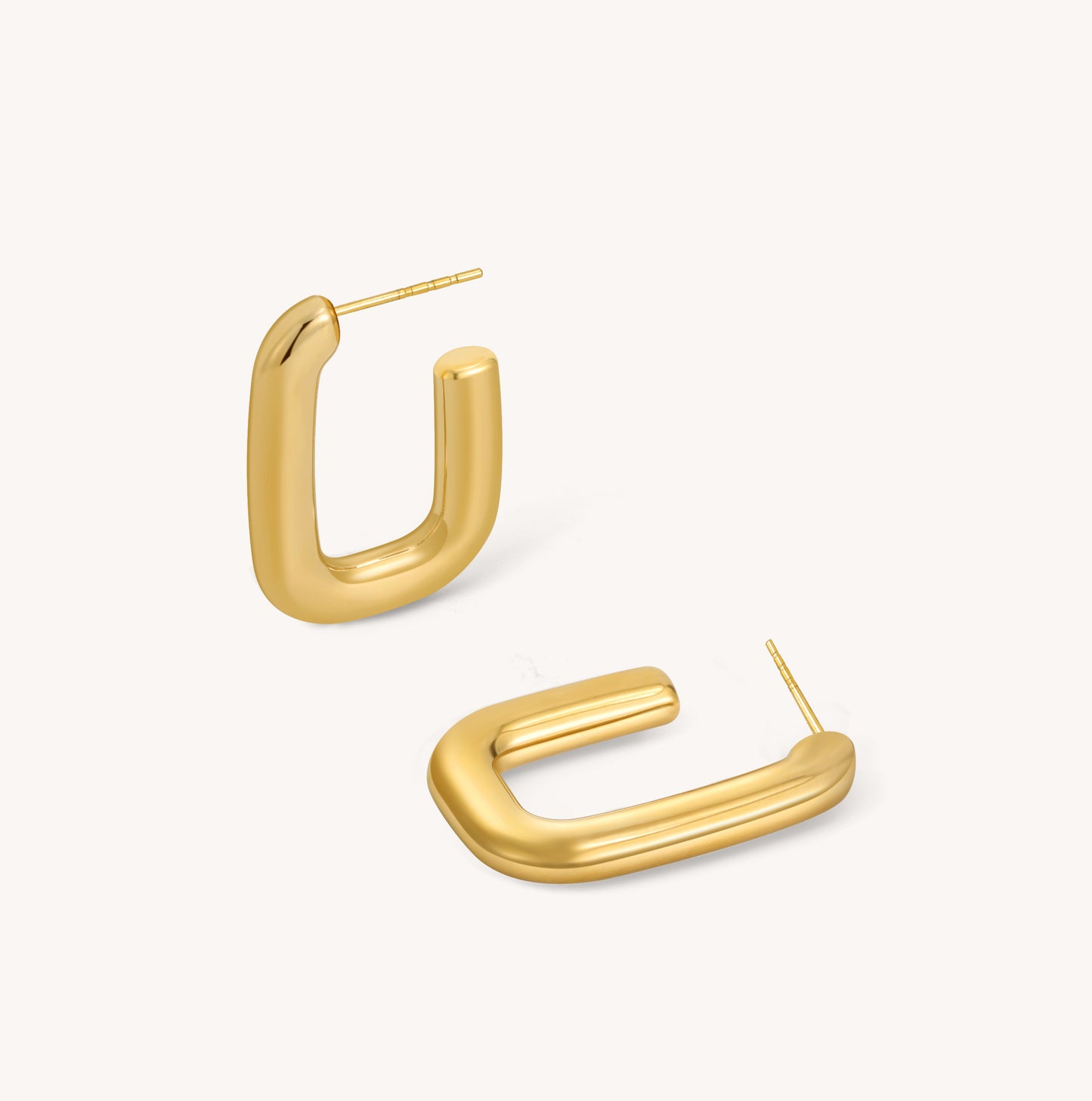 Rhea - Rounded Rectangle Hoops