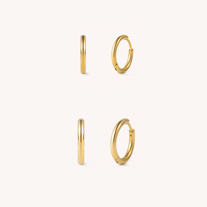 Classic Halo - 17 & 19 mm Hoops Set