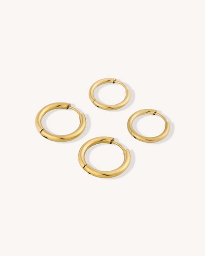 Classic Halo - 17 & 19 mm Hoops Set