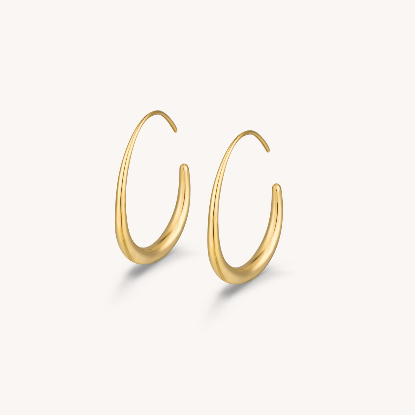 Orabella - Open Oval Hoop