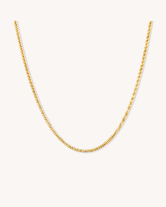 Orélie - Flat Chain Necklace