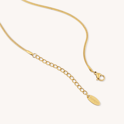 Orélie - Flat Chain Necklace