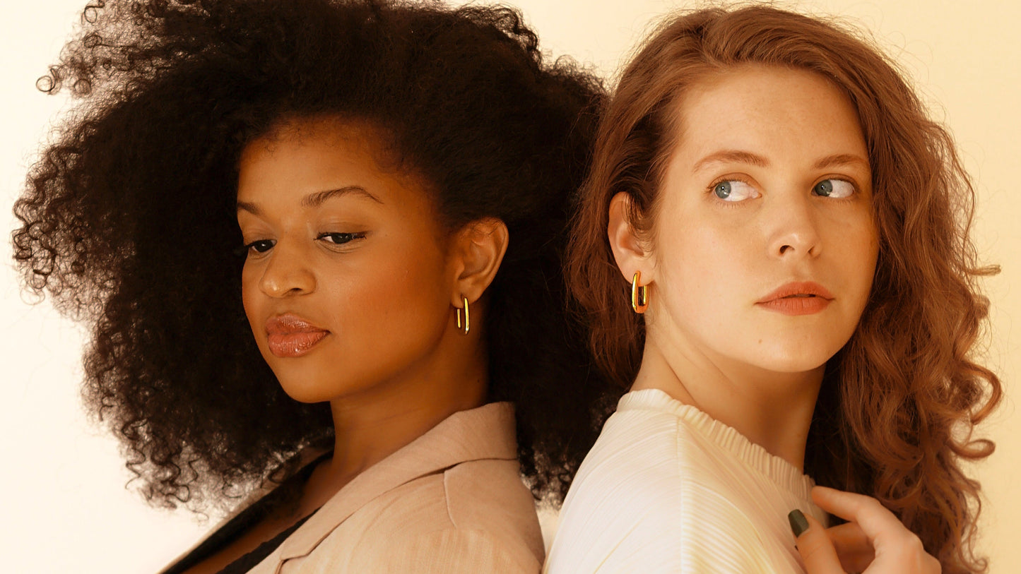 Rhea - Rounded Rectangle Hoops