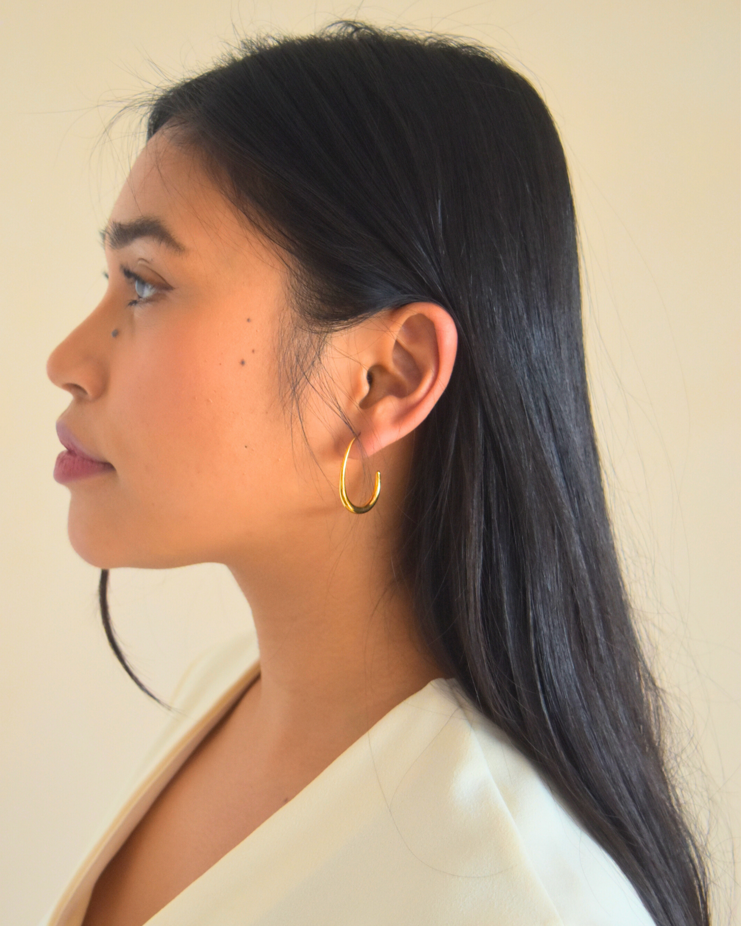 Orabella - Open Oval Hoop